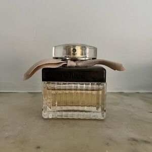 Chloé Bottle with Beige Ribbon